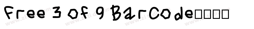 Free 3 of 9 Barcode字体转换